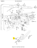 Seat Adjustment Nameplate (Low Back)