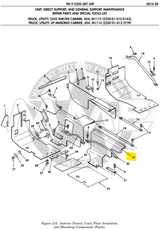 Insulation Tunnel Side (Left-Hand) [Rear]