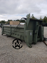 SELF CONTAINED CRYSTEEL 17.6' DUMP BODY. DESIGNED FOR HOOK LIFT SYSTEM.