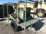 SOLD MILITARY MEP-002A 5KW 120 240 VAC 1 & 3 PHASE PORTABLE DIESEL GENERATOR TRAILER