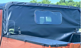 NEW Humvee 4 man Black Soft REAR CURTAIN