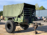 1993 M105a2 Cargo Trailer 1 1/2 Ton With 14.00R20 Super Singles