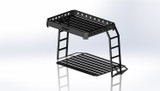 Modular Roof Rack Assembly With Ladders For LMTV & MTV