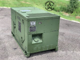 2011 MEP803A 10KW DIESEL QUIET GENERATOR 120/240/208 V AC 60HZ