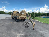 2004 STEWART & STEVENSON M1084A1 6X6 5TON Cargo TRUCK W/ REAR MATERIAL HANDLING CRANE