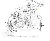 Replacement HMMWV Windshield Wiper Motor