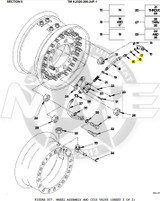 Replacement LMTV/MTV/FMTV CTIS Fitting