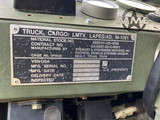 1995 Stewart & Stevenson M1081 4X4 2 1/2 Ton Cargo Truck