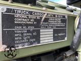 1995 Stewart & Stevenson M1078 4X4 2 1/2 Ton Cargo Truck .