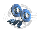 FRONT 10K GVW Brake Kit With Vented Rotors For Humvee / HMMWV