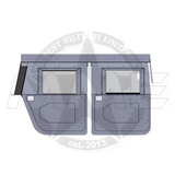 1/8" Aluminum Hard Top & 4 Door Kit With Manual Roll Down Windows for HMMWV/ Humvee