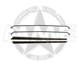 4 Man Soft Top Bow & Side Rail Kit For Humvee / HMMWV