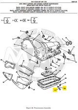 Transmission Pan Drain Plug With O-Ring