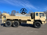 2004 STEWART & STEVENSON M1084A1 6X6 5 Ton Cargo TRUCK  W / REAR Hiab MATERIAL HANDLING CRANE