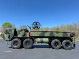 2003 M985A2 Oshkosh HEMTT 8 X 8 Truck With Material Handling Crane .