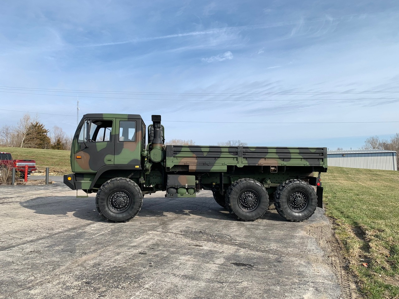 2002 Stewart & Stevenson M1083a1 MTV 6X6 5 Ton Military Cargo