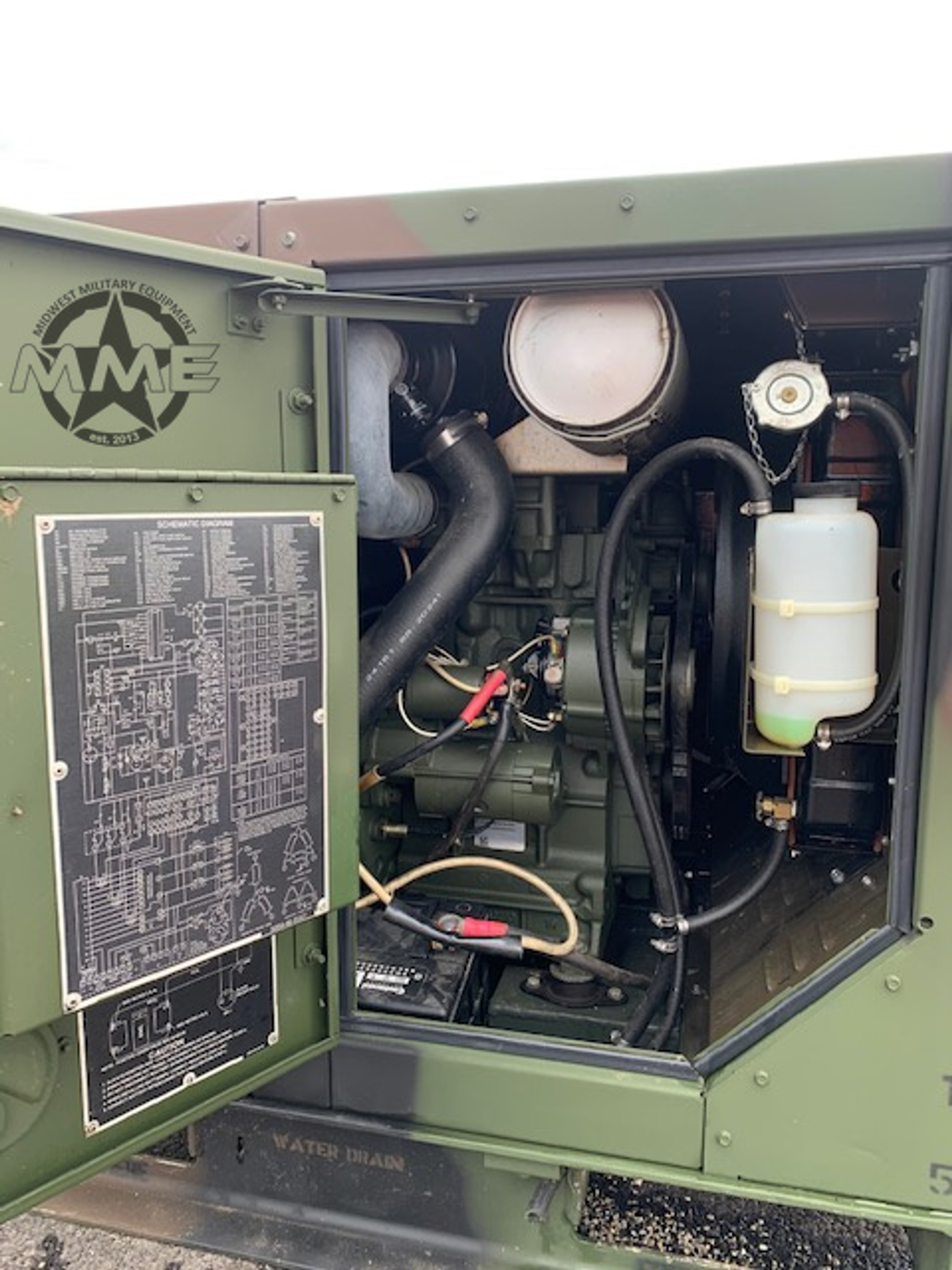 FERMONT MEP802A 5KW Military Diesel Generator 60 HZ