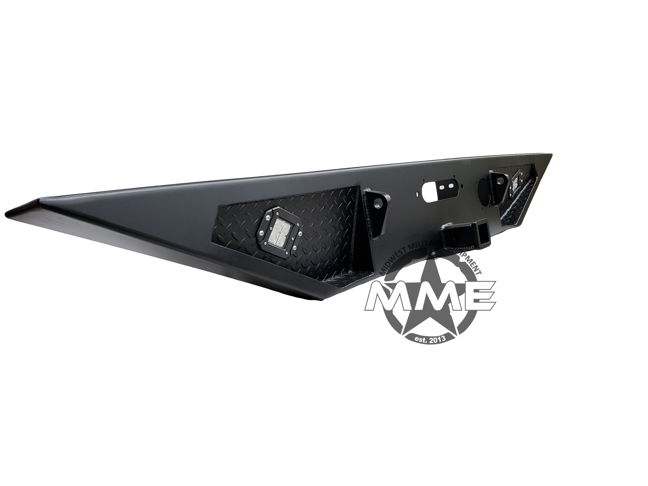 Rear Winch Step Bumper with Reverse Light for HMMWV/ Humvee