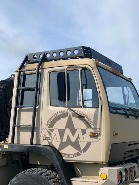 Modular Roof Rack Assembly With Ladders For LMTV & MTV Midwest