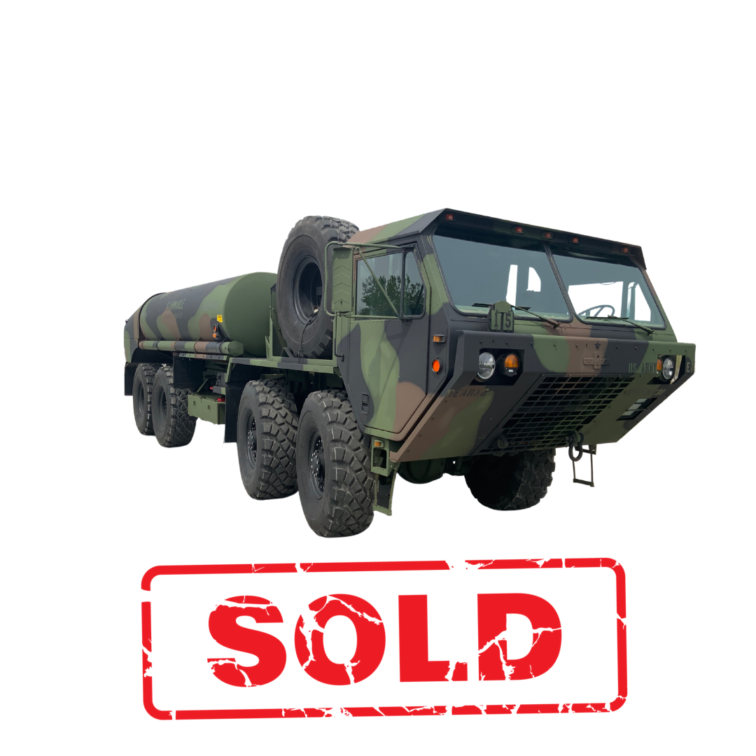 1983 Oshkosh M978 Hemtt Fuel Tanker Truck 8x8