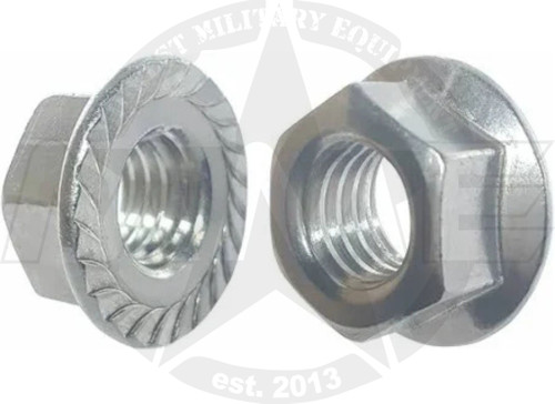 NUT  FLANGE P.T. HEX  7/16-14