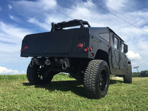 M1123 Slant Back HMMWV MME 1/4"  Aluminum Slant Back Roof
