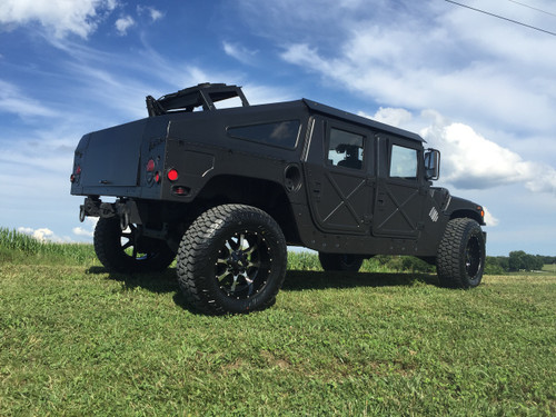 M1123 Slant Back HMMWV MME 1/4"  Aluminum Slant Back Roof