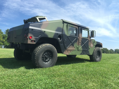 MME Built M1123 Humvee HMMWV With 1/4" Aluminum Slant Back Kit SOLD
