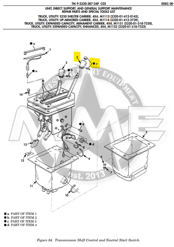 Push Button Knob Kit (Transmission)