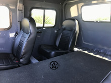 Black Vinyl Bucket Seats