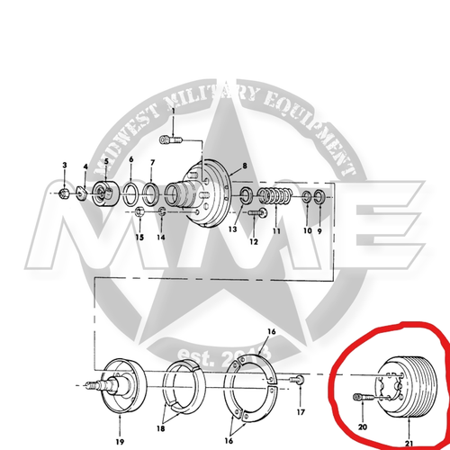WATER PUMP PULLEY V-BELT 6.2 6.5