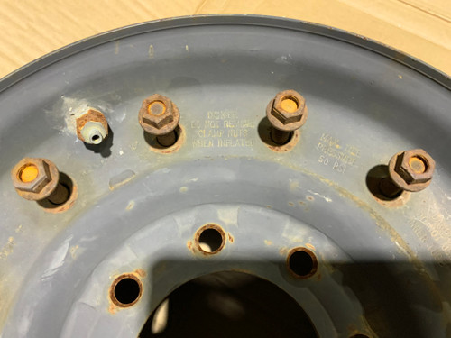 Used Humvee Rim 12 Bolt 16.5”