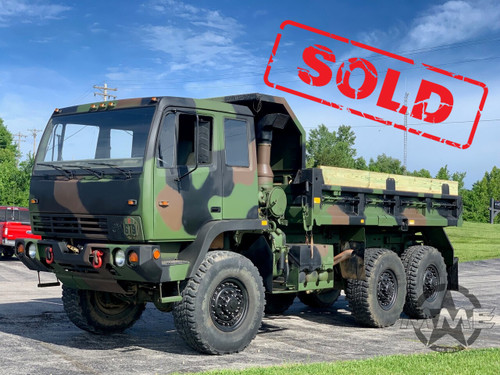 1997 Stewart Stevenson M1090 MTV 6x6 5 Ton Dump Truck . 1997 Stewart Stevenson M1090 MTV 6x6 5 Ton Dump Truck .