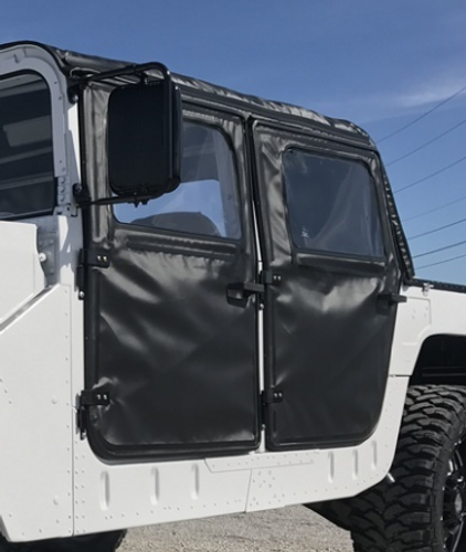 Black Soft Doors For Humvee/HMMWV(Set Of 4)