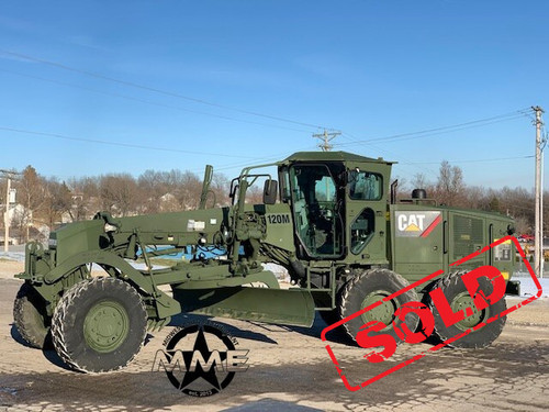 2010 Cat 120M Motor Grader (286 Original Hours)