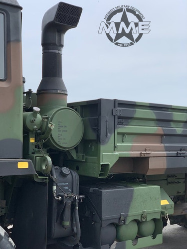 2004 STEWART & STEVENSON M1084A1 6X6 5 TON Cargo TRUCK W/ REAR MATERIAL HANDLING CRANE