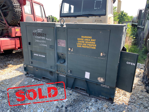 100KW MEP007B MILITARY Diesel Generator 314 Hours!!