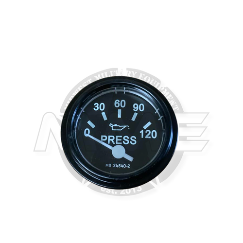 Replacement Black Oil Gauge 120PSI