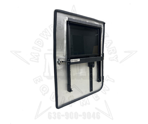Aluminum Hard Door Kit With Manual Roll Down Windows For HMMWV/ Humvee/ H1