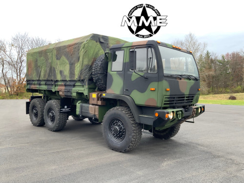 2003 Stewart & Stevenson M1083a1 MTV 5 Ton 6X6 Military Cargo
