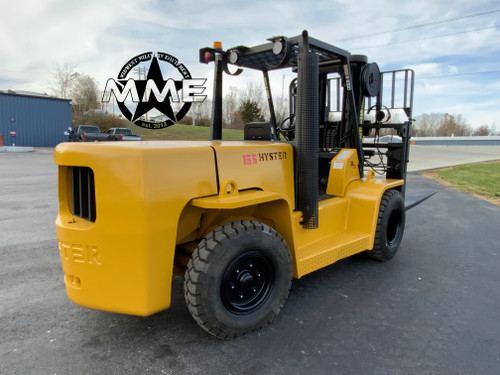 Hyster H155XL Diesel Pneumatic Tire Forklift  Ex Military