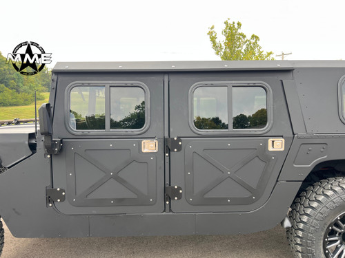 1/8" Aluminum Hard Top and 4 Door Kit With 2 Piece Aluminum Hard & Half Door Kit  For HMMWV/ HUMVEE