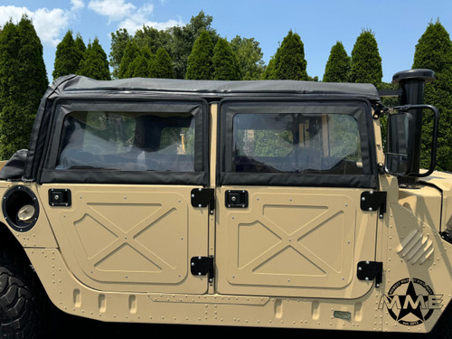 1/8" Aluminum Hard Top and 4 Door Kit With 2 Piece Aluminum Hard & Half Door Kit  For HMMWV/ HUMVEE