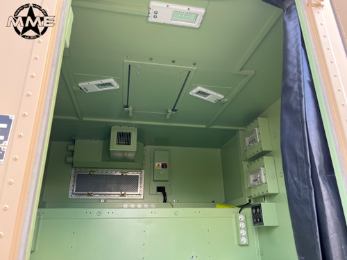 2009 AM General M1152A1 Turbocharged Humvee W/Air Conditioning  & Gichner Shelter