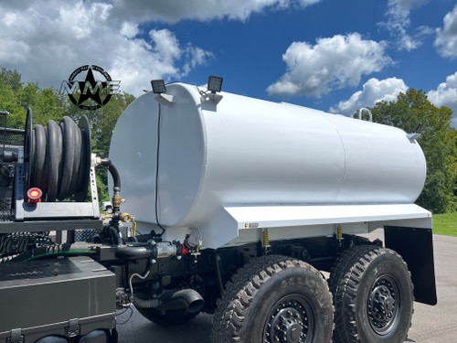 2001 Stewart & Stevenson M1088A1 5 Ton 6x6 Military Water Truck W/ A/C