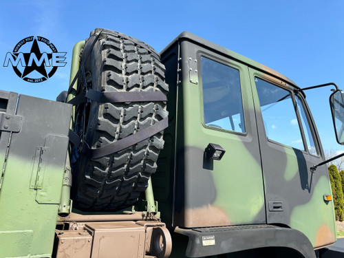 1994 Stewart & Stevenson M1086 6x6 5 Ton Cargo Truck With Material Handling Crane