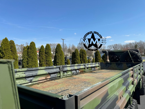 1994 Stewart & Stevenson M1086 6x6 5 Ton Cargo Truck With Material Handling Crane