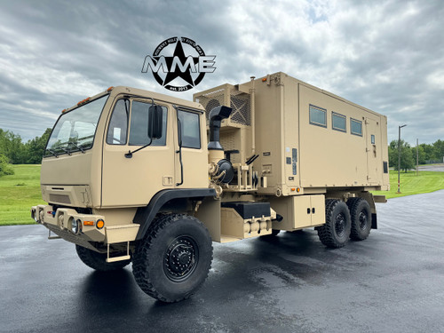 2007 Stewart & Stevenson M1087A1R MTV 5 Ton 6 x 6 Expandable Van Truck