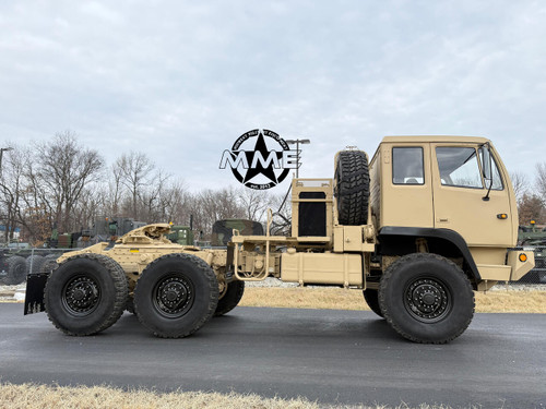 2002 Stewart & Stevenson M1088A1 5 Ton 6x6 Military Tractor Truck Semi With Winch