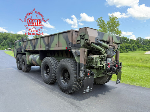 1982 M977 Oshkosh HEMTT 8 X 8 Truck With Material Handling Crane 
